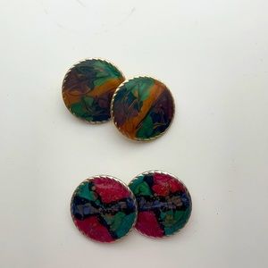 80’s era - big earrings